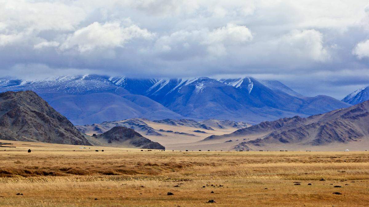 The pendant was found at a Paleolithic site in Mongolia’s Northern Khangai Mountains.