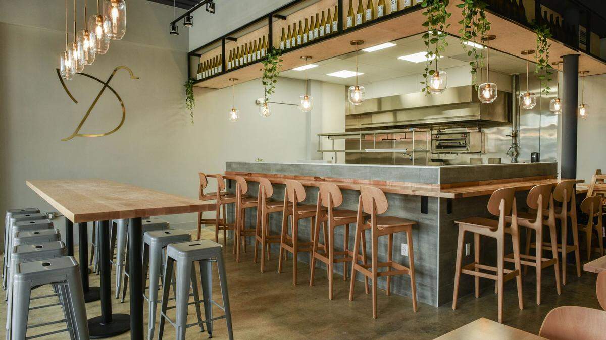 The interior of the new Hachidori Ramen Bar in Miami.