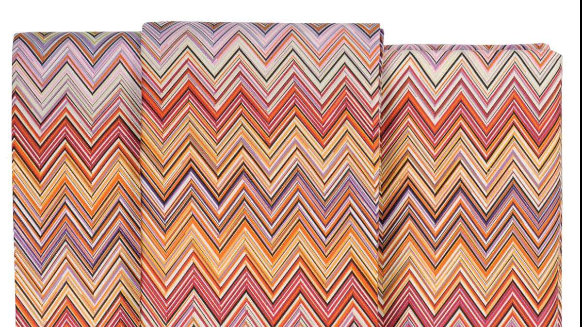 01. Missoni John Chevron Cotton Sateen Duvet Set
