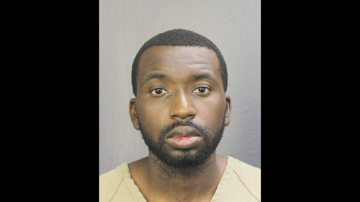 Juan Emmanuel Manns, a 24-year-old substitute teacher at an elementary school in Deerfield Beach, was arrested on Thursday after police said he asked a 7-year-old student at an aftercare program to sit on his lap. The boy told a detective he felt "something" poke him. Manns is facing one count of lewd and lascivious conduct.