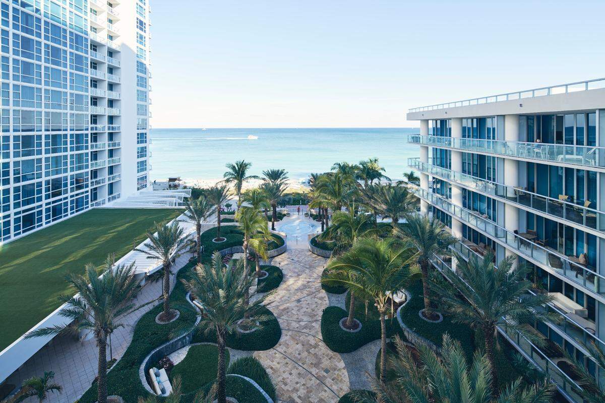Stroll through the stunning property on the way to your spa treatment.