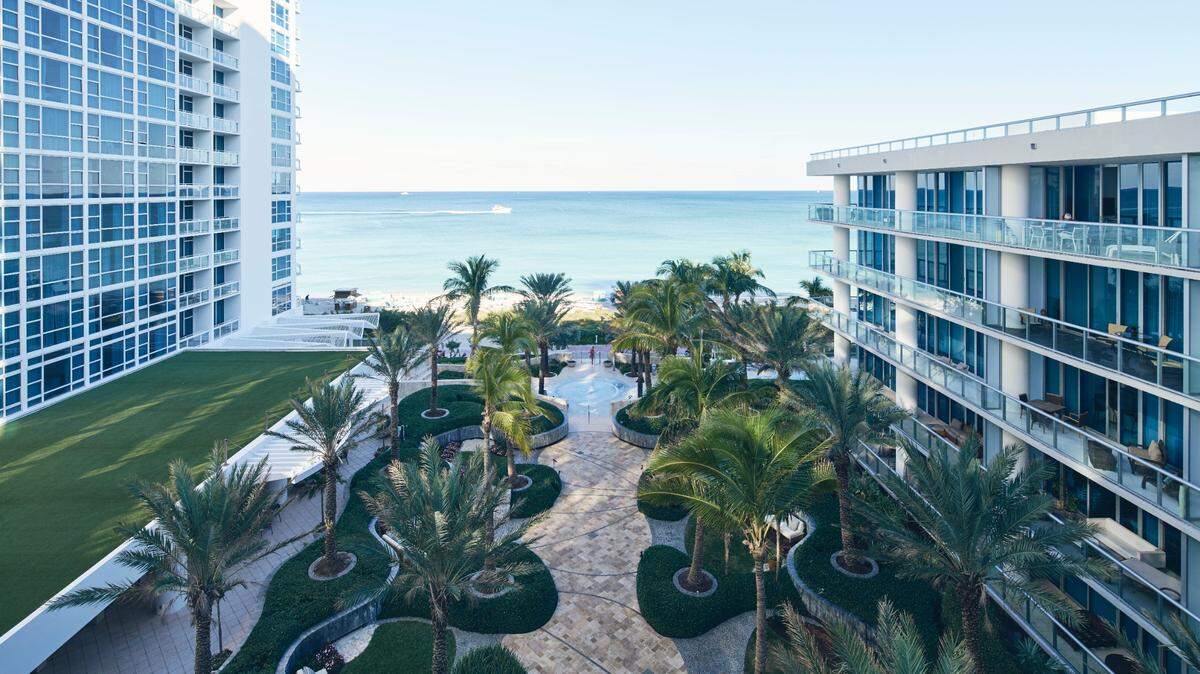 Stroll through the stunning property on the way to your spa treatment.