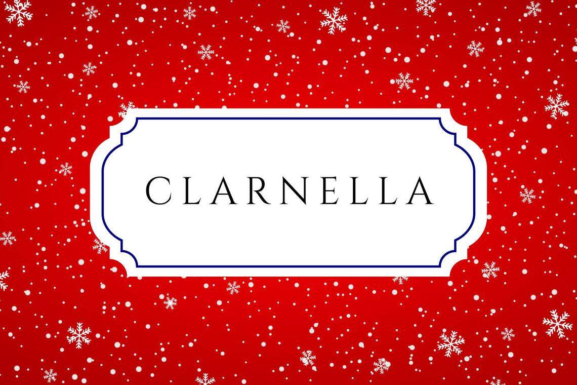 christmas baby names clarnella