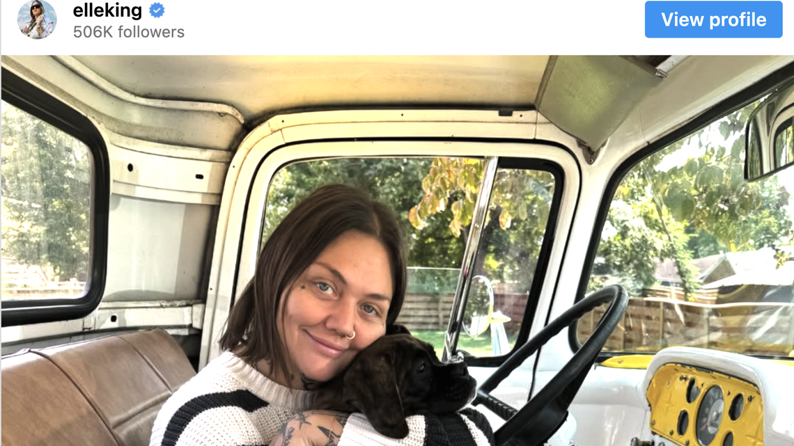 Elle King becomes a mom of two.