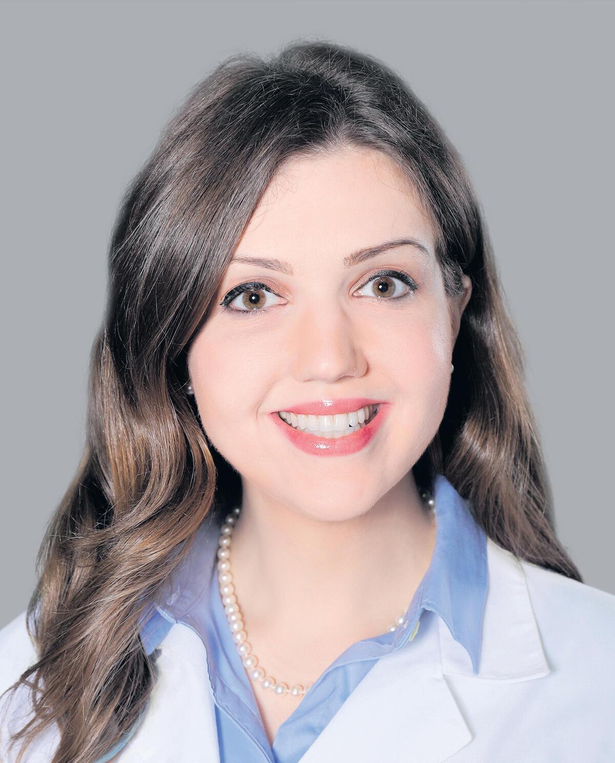 Dr. Theresa Pazionis, an orthopedic oncologist with the Miami Cancer Institute, part of Baptist Health South Florida. 