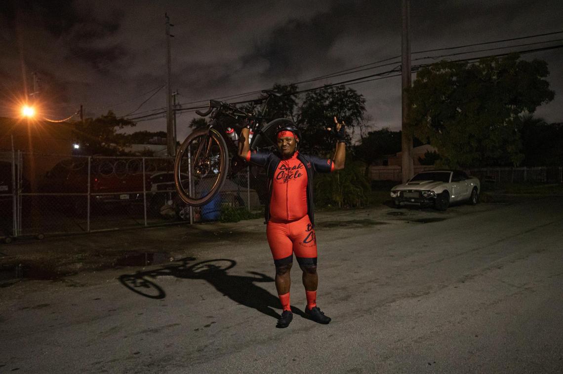 Break the Cycle Leader Maurice Hanks wants cycling to be just as popular as basketball and football for Miami’s youth.