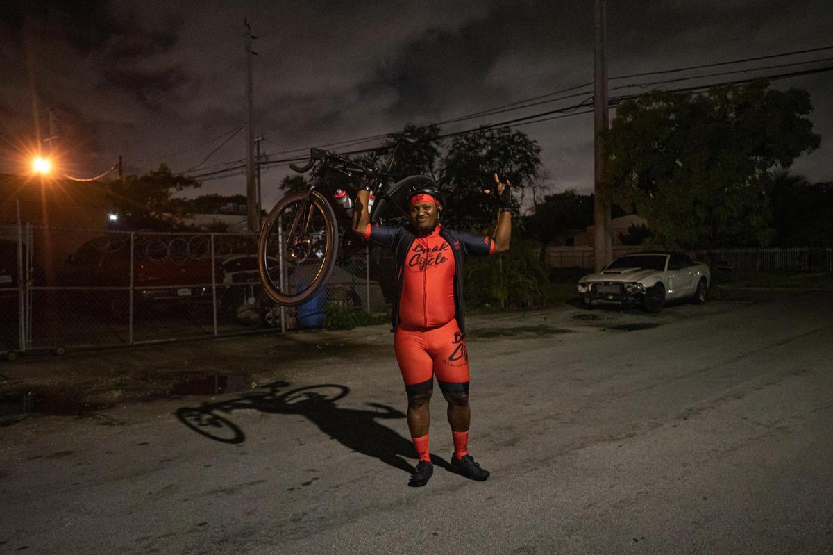 Break the Cycle Leader Maurice Hanks wants cycling to be just as popular as basketball and football for Miami’s youth.