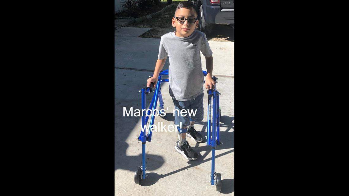 A 7-year-old boy’s walker was stolen in Bartow, Florida, prompting outrage and donations to buy him a new walker, the Polk County Sheriff’s Office says.