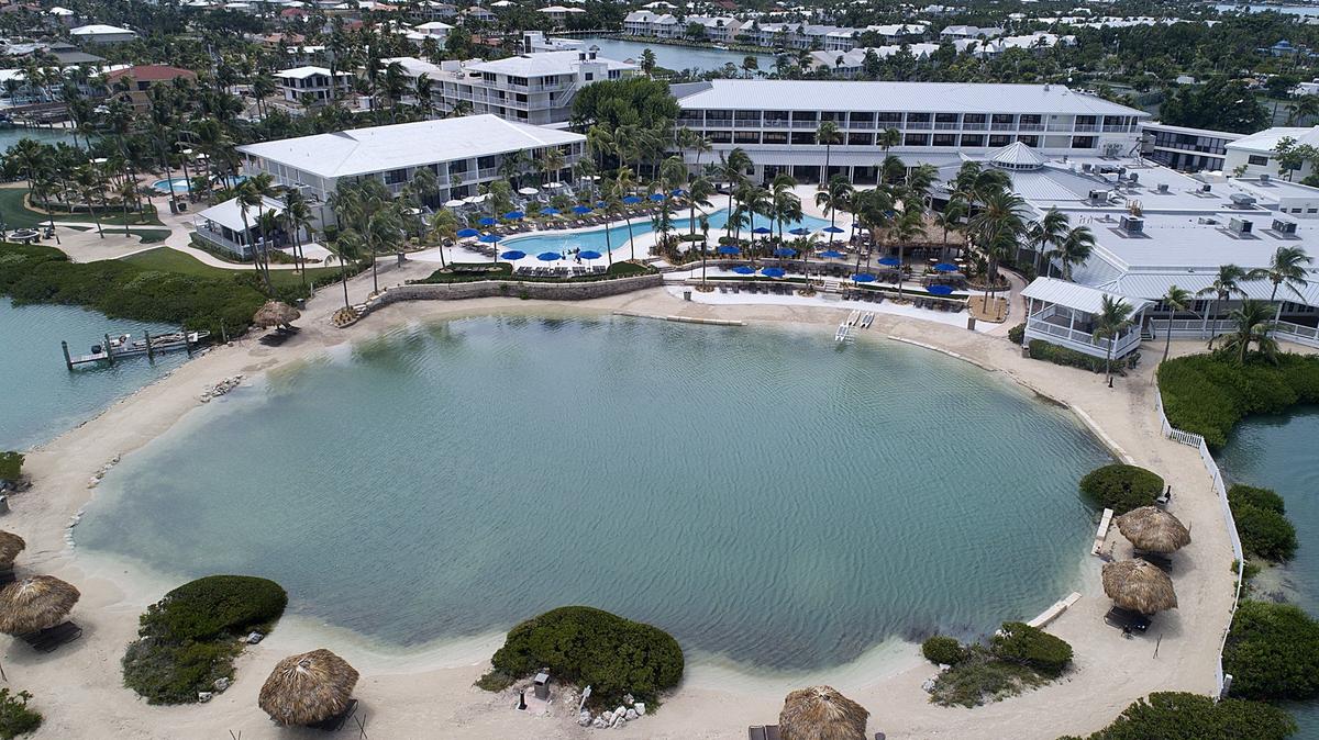 View of the of Hawks Cay Resort on Thursday, August 30th, 2018.