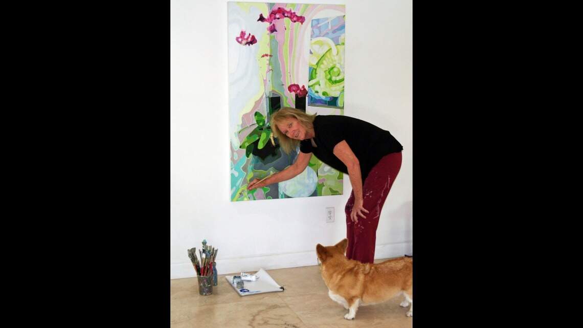 Painter persisted amid the pandemic — and she hopes other artists do the same
