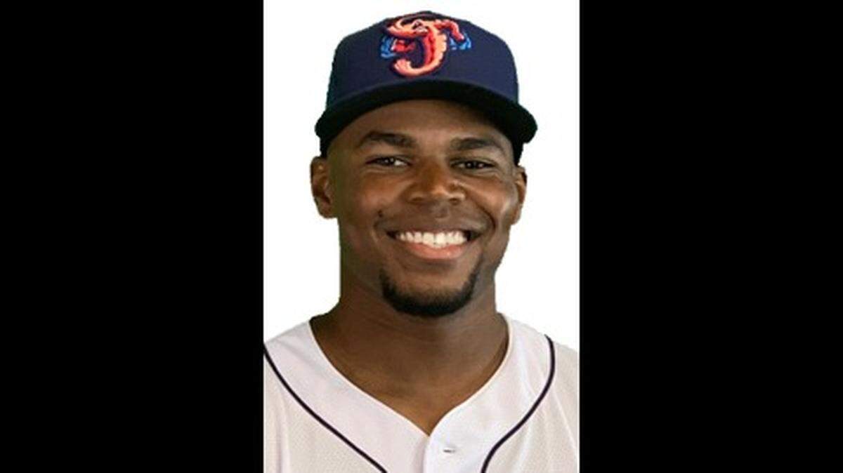 Jacksonville Jumbo Shrimp outfielder Stone Garrett