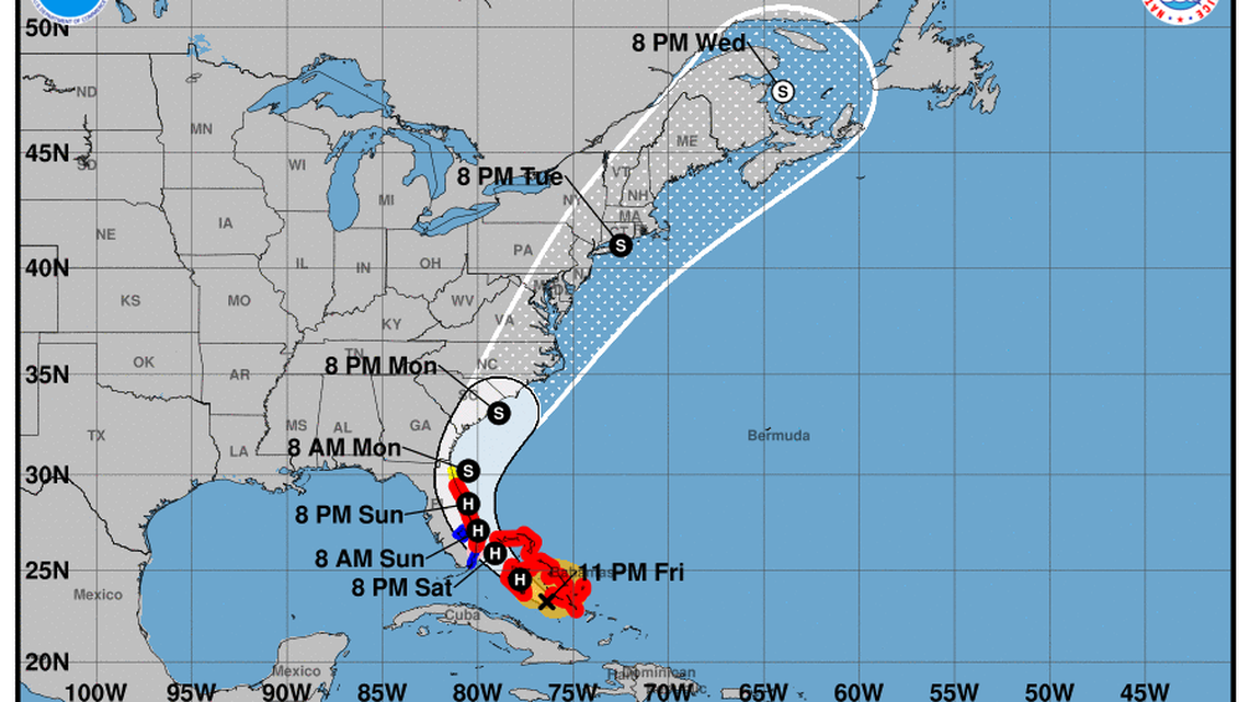 When will Hurricane Isaias near Florida? Here’s what the track shows