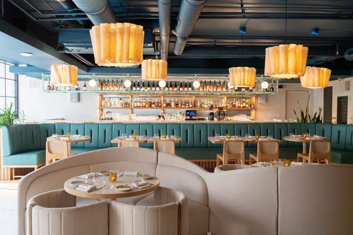 The interior of Sereia restaurant.