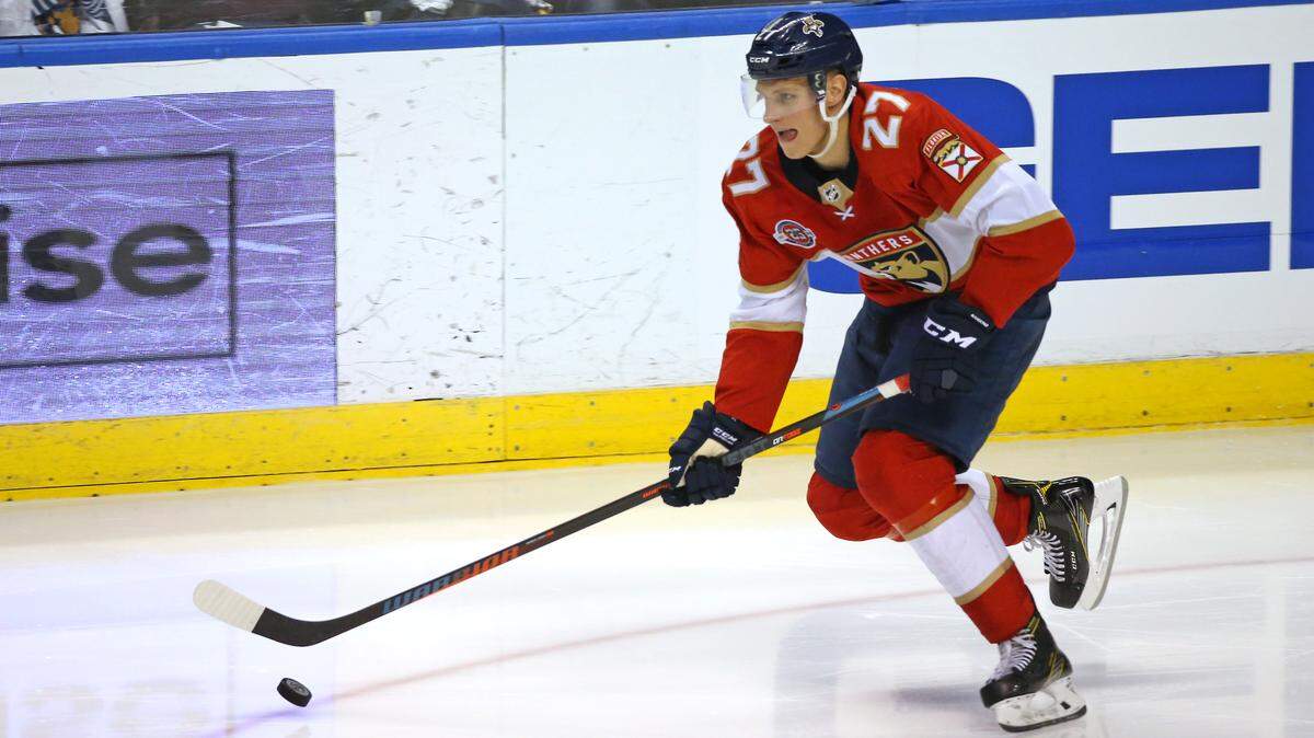 Florida Panthers center Nick Bjugstad was traded to the Pittsburgh Penguins on Friday.