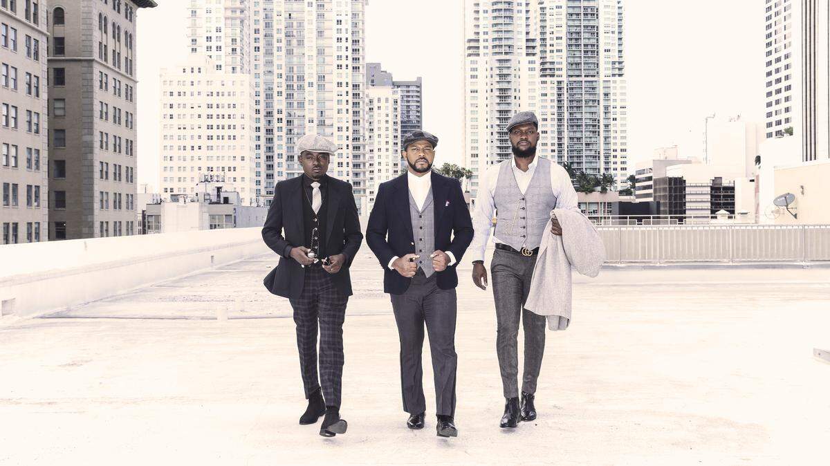The three singers that make up the Haitian konpa band Harmonik -- Nickenson Prudhomme, Mackendy “Mac D” Talon and Sanders Solon -- has been winning fans with their lyrical talent. They are among several bands releasing new albums days ahead of Miami’s Haitian Compas Festival.