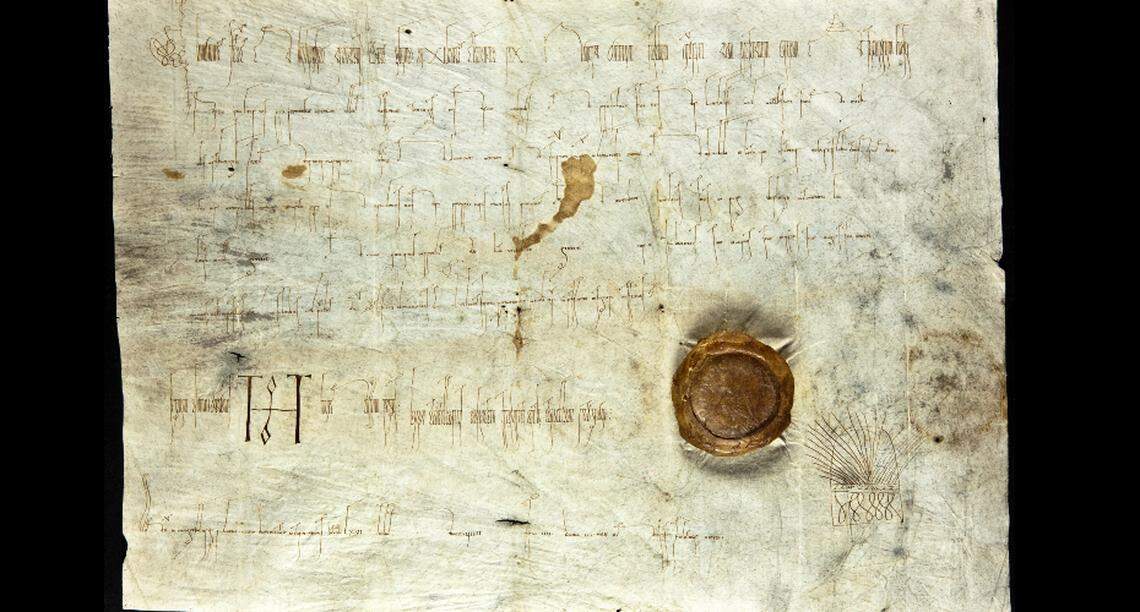 A letter written from King Otto to his late wife Queen Edith stumped researchers. Now, there is an answer.