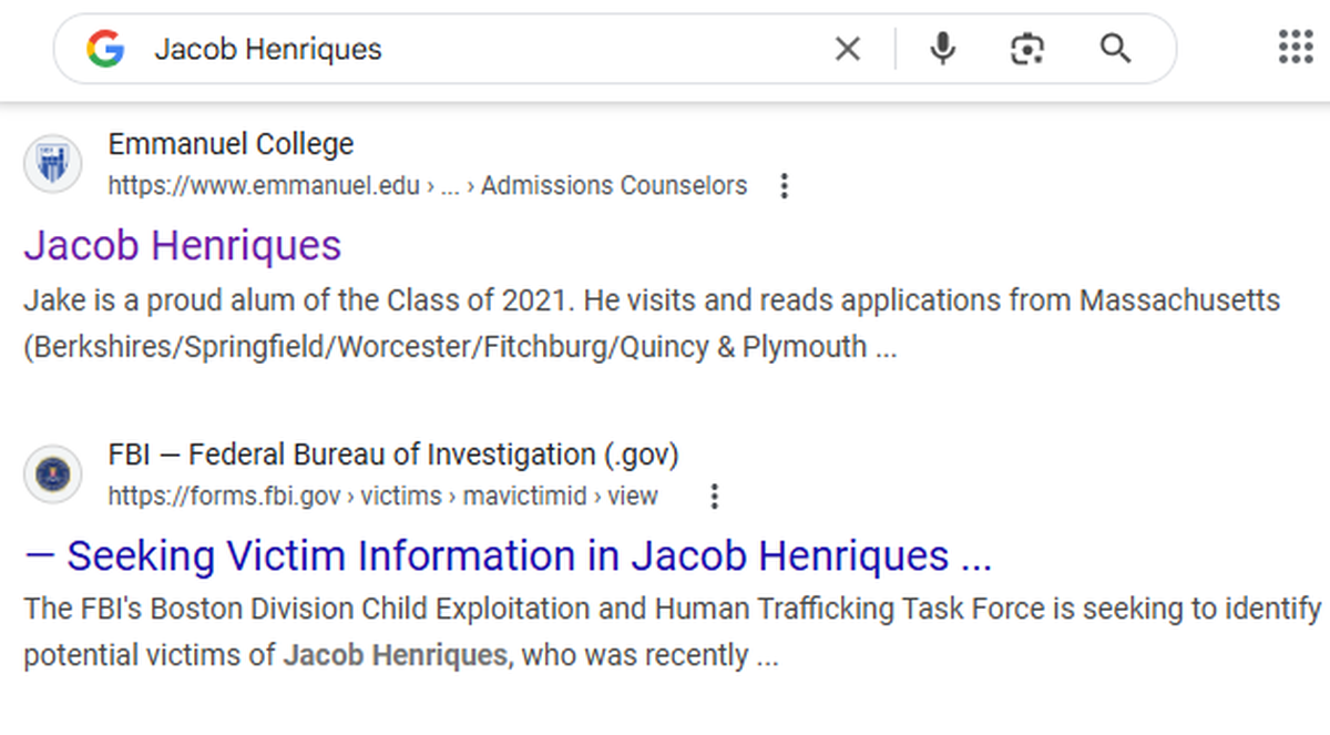 Jacob Henriques.