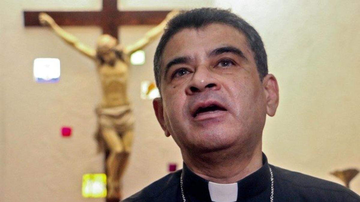 Bishop Rolando Alvarez was one of 222 political prisoners released by dictator Daniel Ortega.
