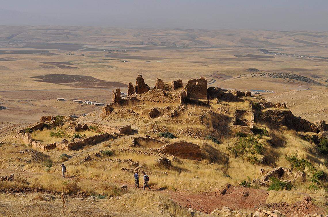 A view of the Faida Archaeological Park in the Kurdistan region of Iraq.