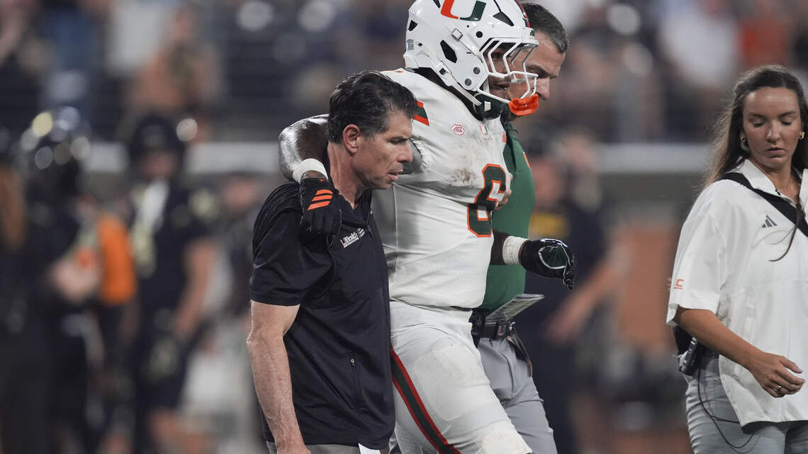 Hurricanes hit with rash of injuries in win over Wake Forest