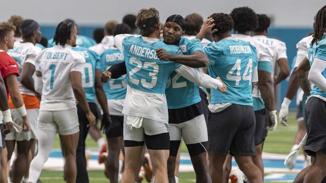 One Dolphins safety spot is likely locked up. Who will claim the other one?