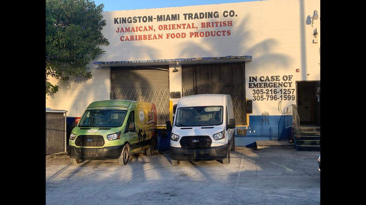 Inspectors found several problems and put Stop Sale orders on food at Kingston-Miami Trading Company.