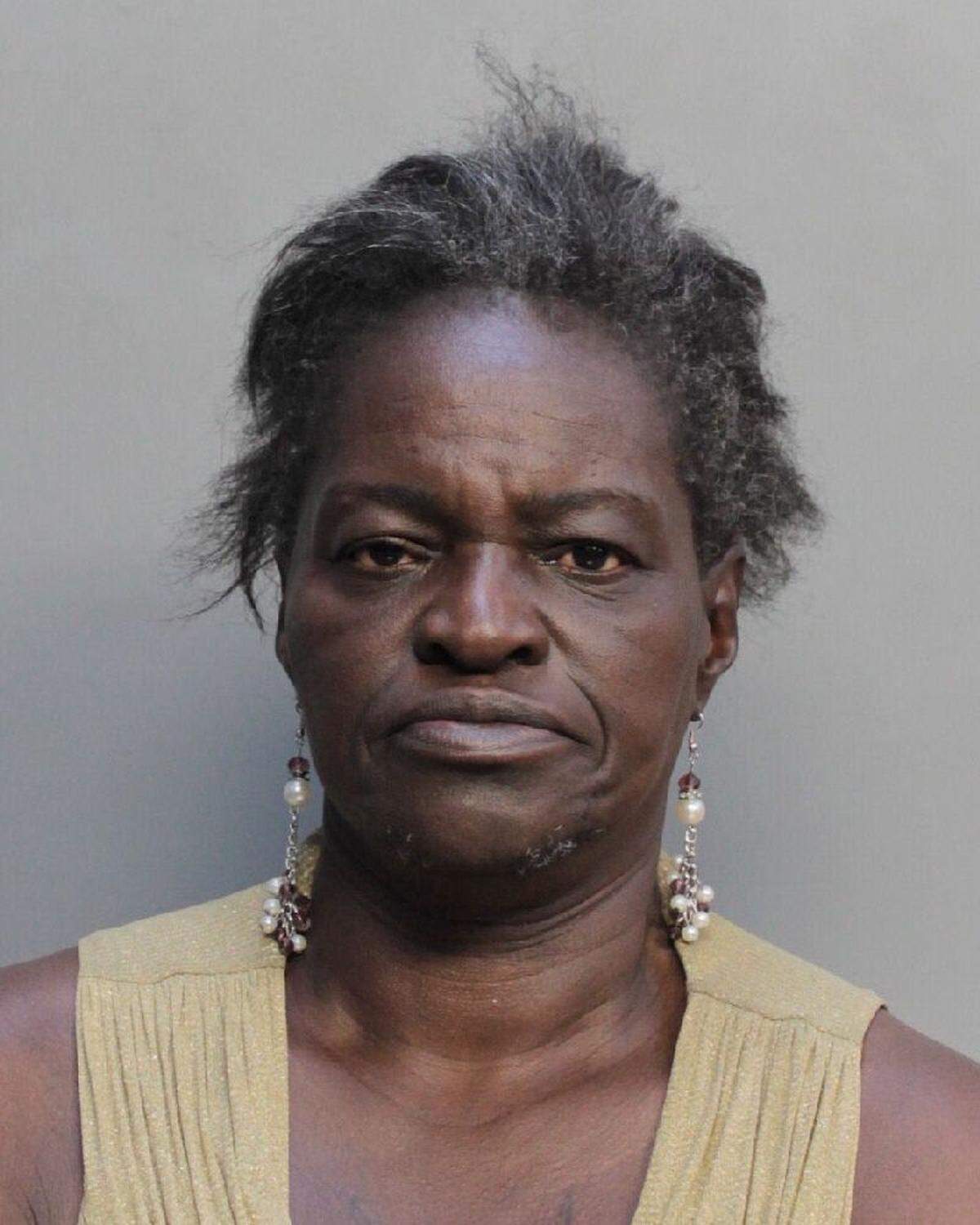 Phyllis Carroll, 60, was arrested Friday, June 1, 2018, on a count of first-degree arson after police said she lit a fire outside a Miami Beach apartment. Police responded to a different fire at the same building on Friday morning, but a witness later said he saw Carroll sparking a fire just outside. Carroll confessed to lighting a fire outside the building but denied setting the initial blaze that led to three injuries.