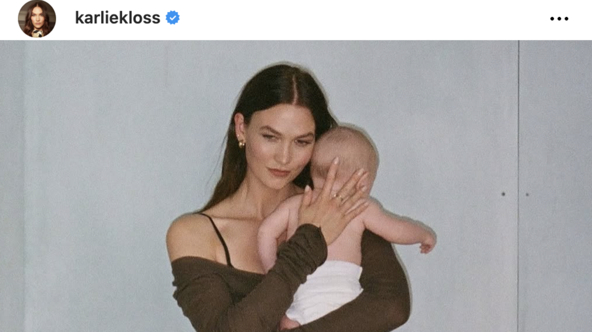 Karlie Kloss announces she’s pregnant with her third baby.