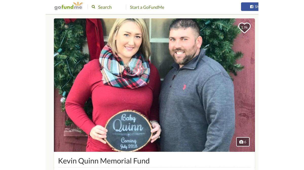 Kevin Quinn died on July 28 right after visiting his newborn baby daughter in a hospital in Mashpee, Massachusetts, police say. Quinn, a veteran of the Marine Corps who was “so excited” for fatherhood, was killed in a head-on collision. A GoFundMe campaign to cover his memorial expenses and support his family had raised just over $130,000 of its $200,000 goal as of July 30.