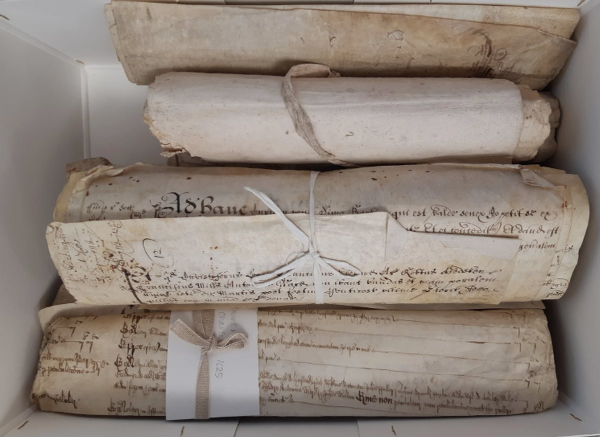 The book binding was originally found in 2019 in a box of scrolls, researchers said.