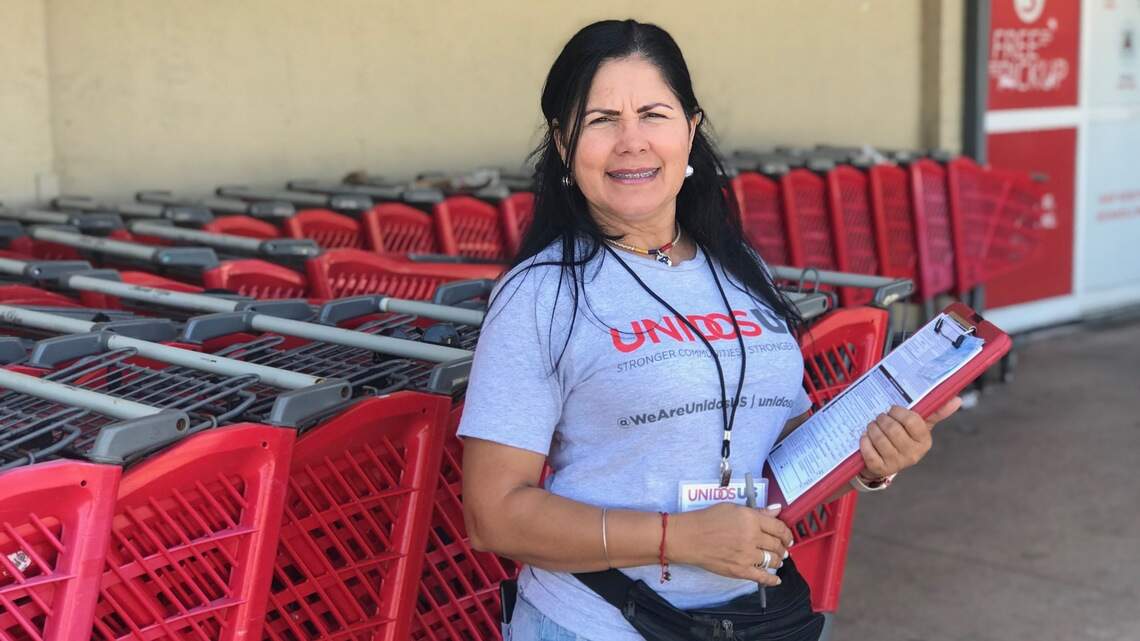 ‘Is your voter card up to date, mi amor?’ How a group is registering Miami-area Hispanics