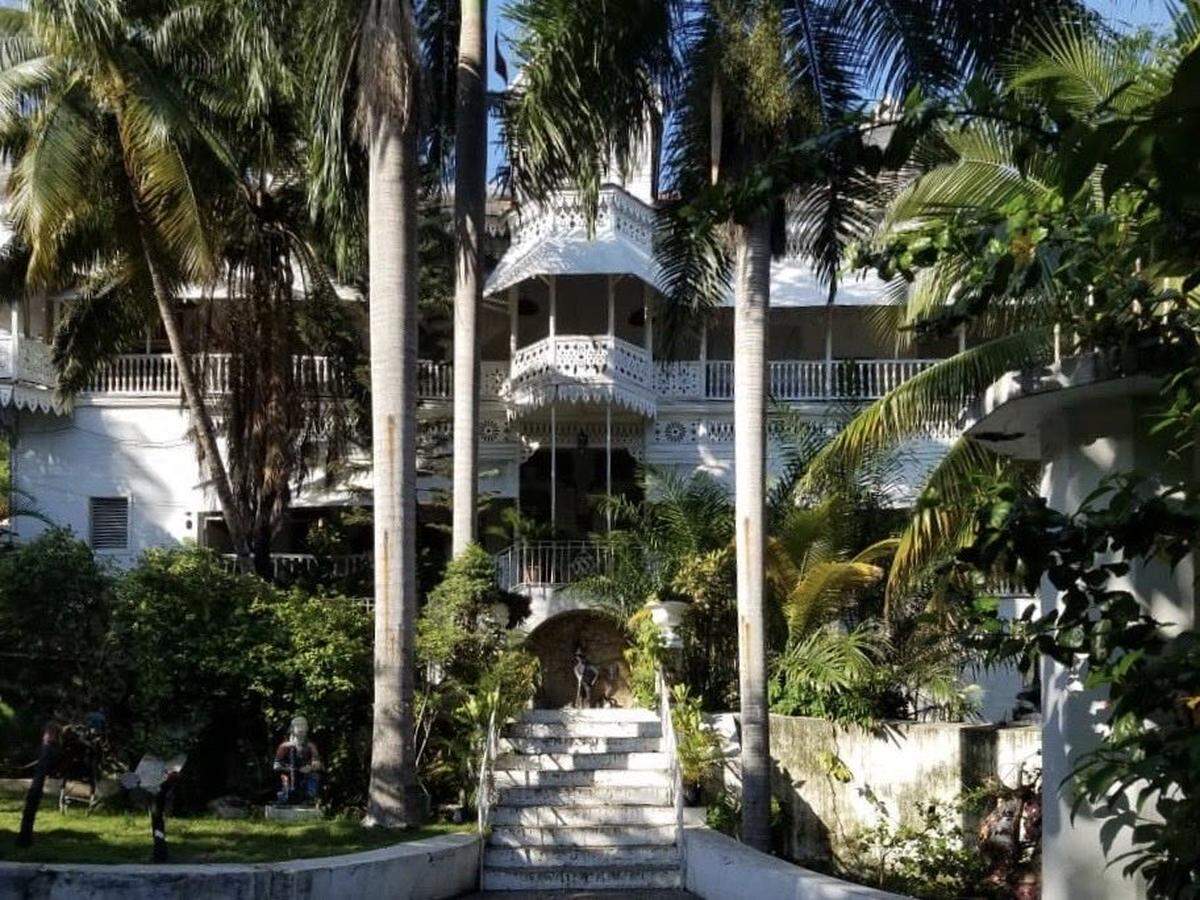 Haiti’s landmark Oloffson Hotel in Port-au-Prince, a favorite haunt of writers and artists, was burned to the ground its proprietor Richard Morse said. The attack by gangs took place Saturday, July 6, 2025 into Sunday morning.