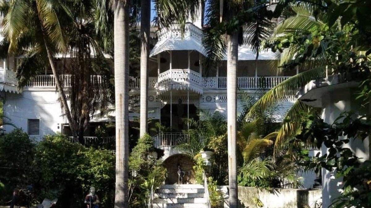 Haiti’s landmark Oloffson Hotel in Port-au-Prince, a favorite haunt of writers and artists, was burned to the ground, proprietor Richard Morse said. The attack by gangs took place Saturday, July 6, 2025, into Sunday morning.