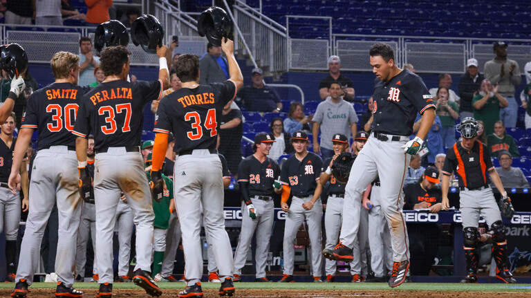 Photo Gallery: Miami Hurricanes vs. FIU Baseball at loanDepot Park – March 4, 2025