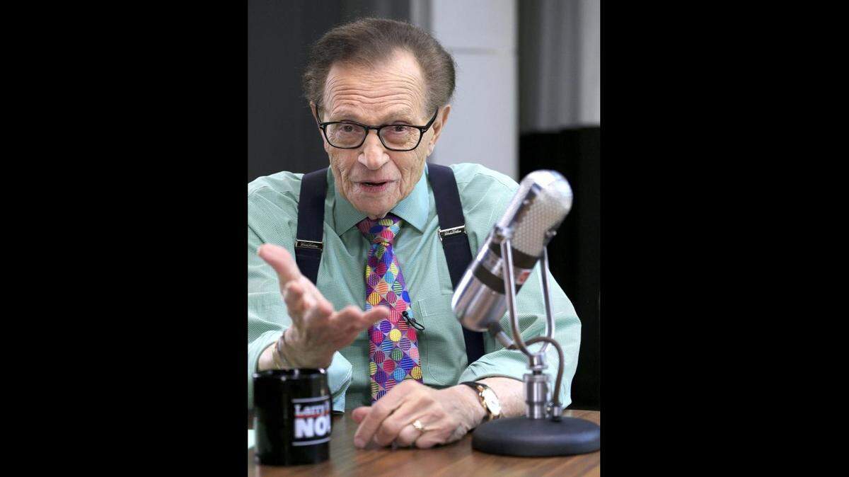 On April 3, 2017, famed talk-show host/TV journalist Larry King returned to Miami to celebrate the 60th anniversary of his broadcasting career. King died Jan. 23, 2021, in Los Angeles.
