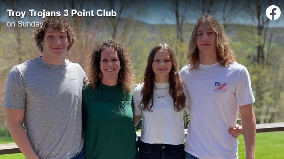 Christine Woodward, a teacher and mother of three, died in a Pennsylvania crash, officials said.