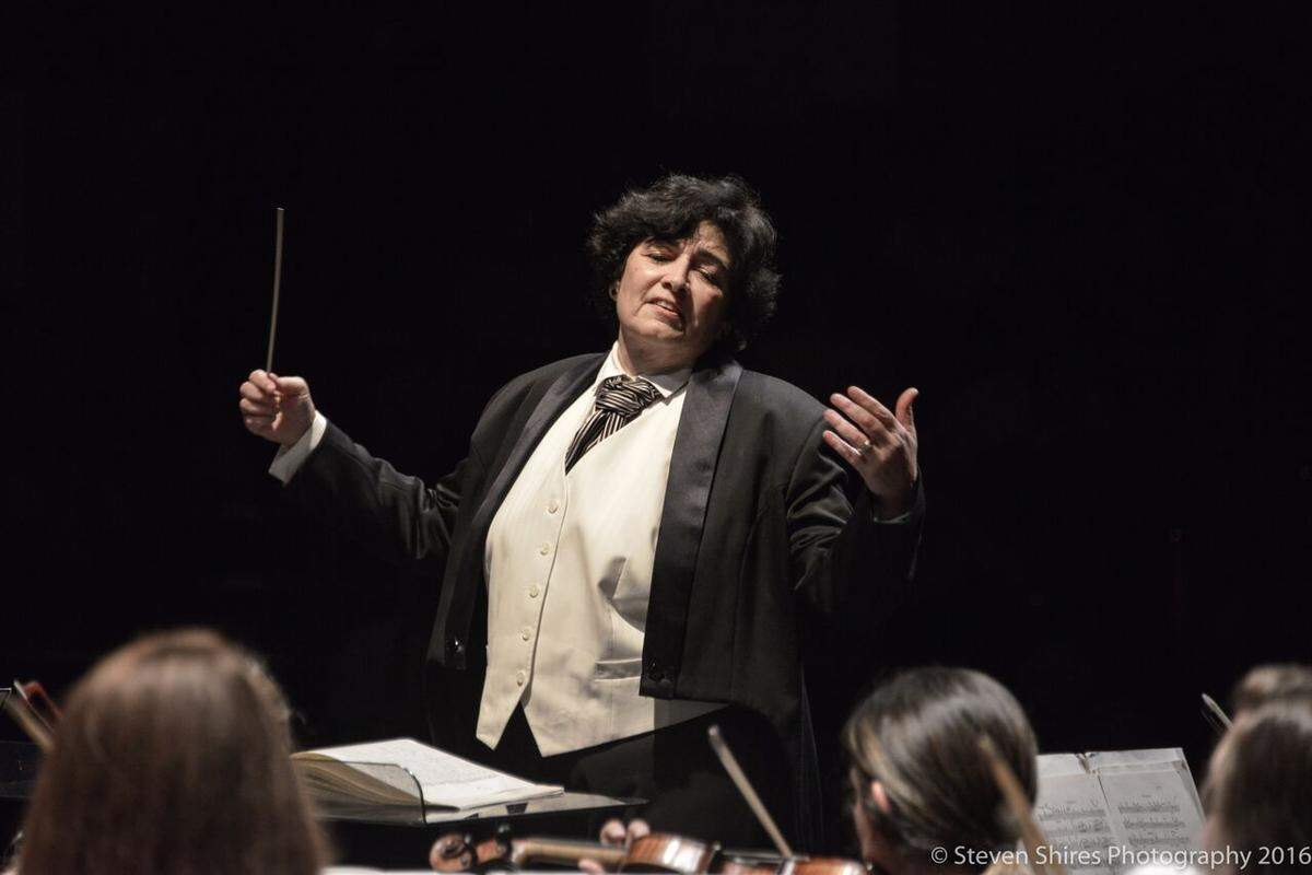 Sebrina Maria Alfonso, founder and conductor of the South Florida Symphony Orchestra.
