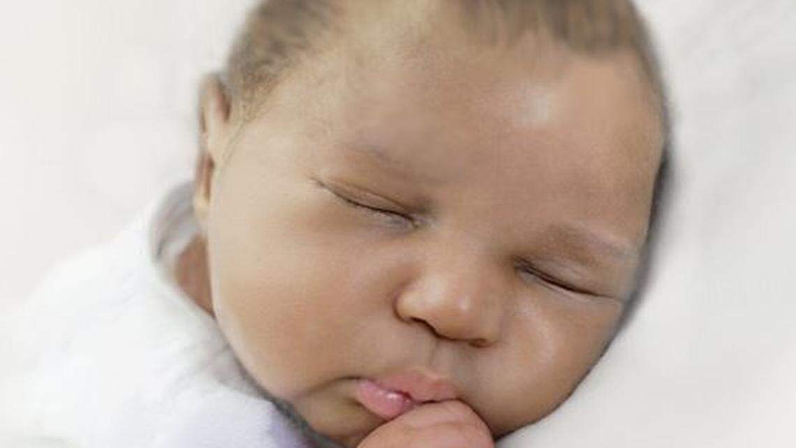 The Palm Beach County Sheriff’s Office released this artist’s rendering of a baby found Friday, June 1, 2018, in the Boynton Beach Inlet. An arrest was made and announced on Dec. 15, 2022.