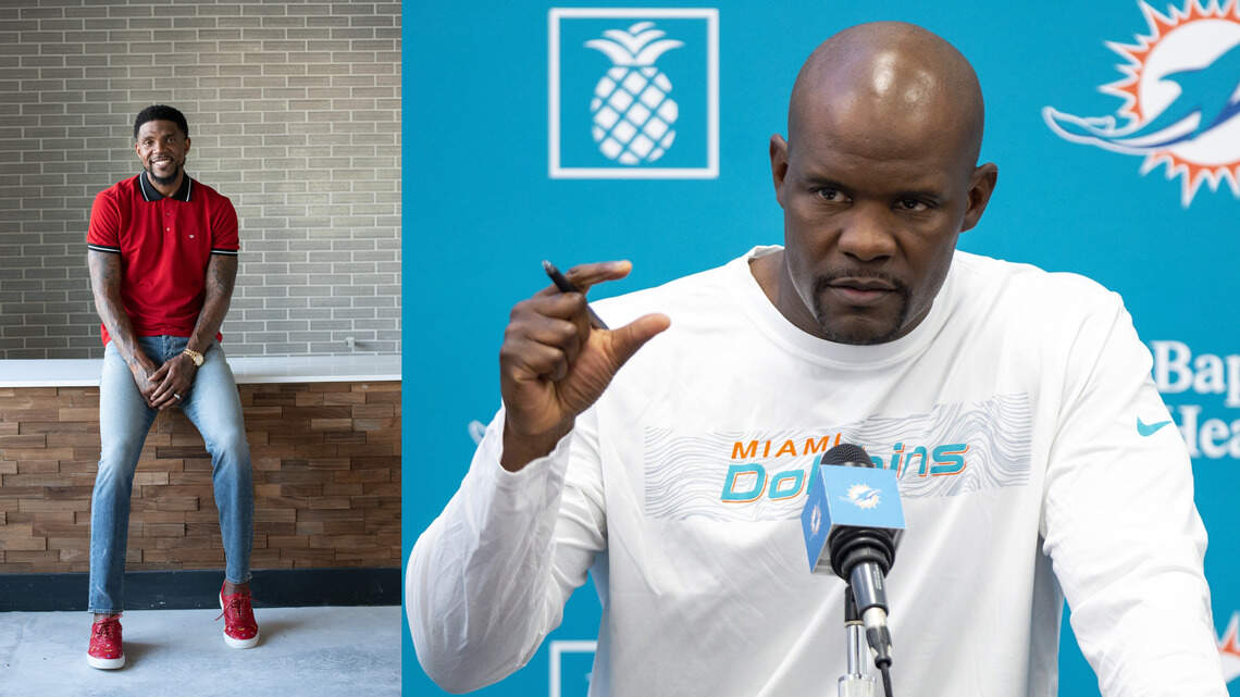 Dolphins coach Brian Flores and Heat veteran Udonis Haslem speak on George Floyd’s death