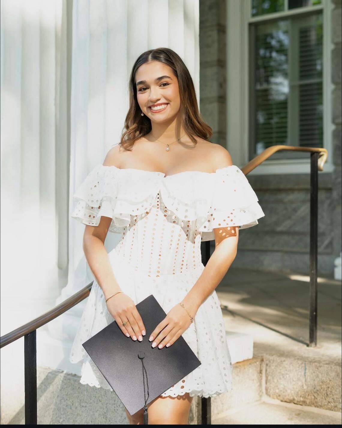 Graduation Day for Alexia Couyutas Duarte from Swarthmore College in Pennsylvania in May 2024.