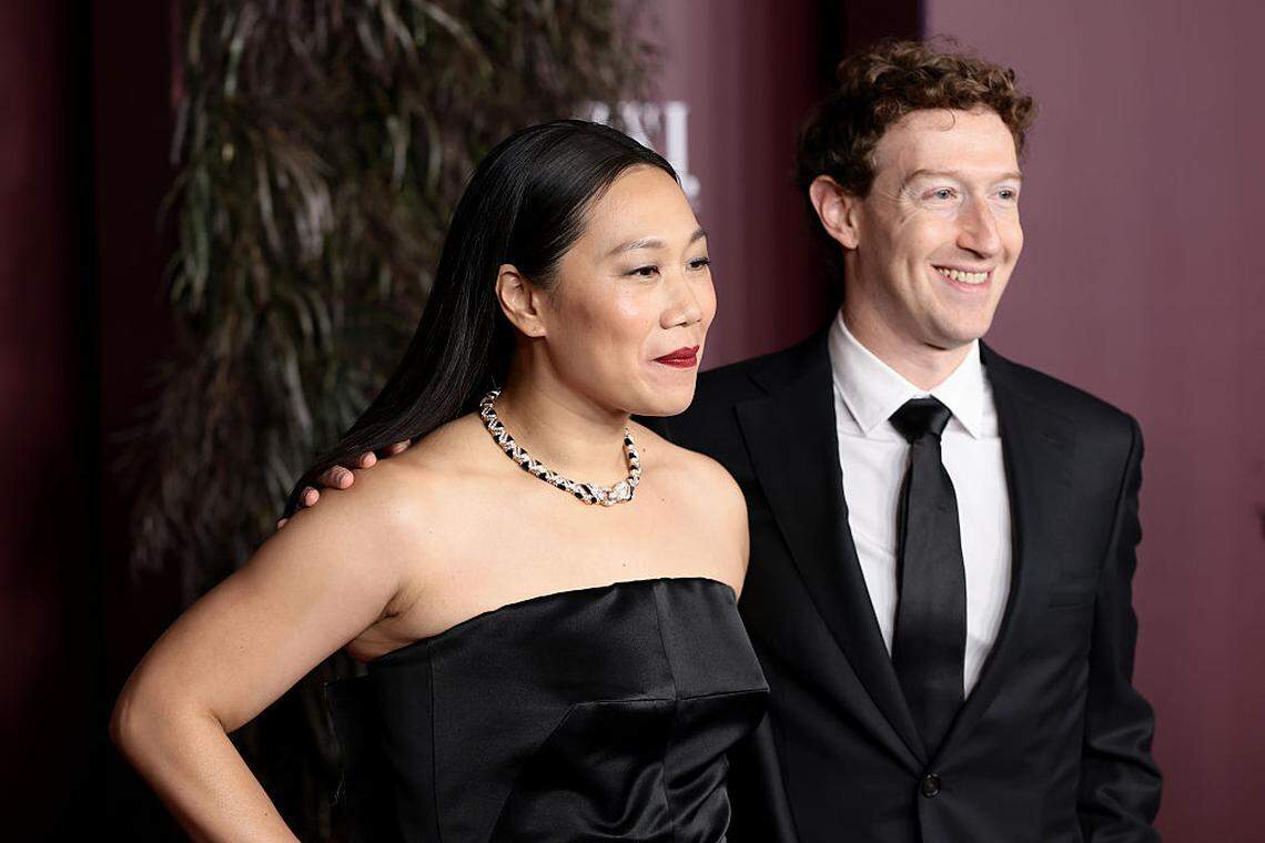 Mark Zuckerberg (pictured with his wife, Priscilla Chan) is among the Silicon Valley billionaires reported to be shopping for or purchasing South Florida real estate.