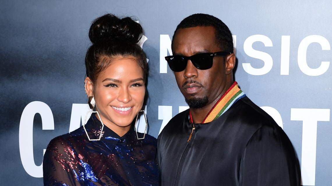5/16/2017 - Sean Diddy Combs and Cassie Ventura attending the Can’t Stop, Won’t Stop: A Bad Boy Story screening at the Curzon Mayfair, Curzon Street, London. (Photo by PA Images/Sipa USA)