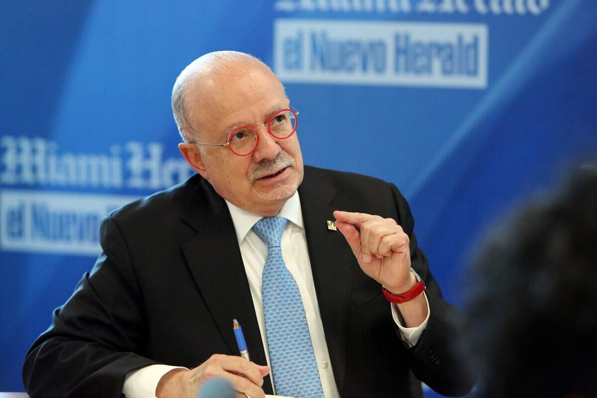 Eduardo Padrón, President of Miami Dade College speaks with the Miami Herald editorial board Thursday, Jan. 4, 2018.
