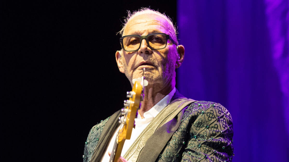 HOLLYWOOD, FL-JANUARY 12: Chuck Panozzo of the band Styx performs in concert at Hard Rock Live, Seminole Hard Rock Hotel and Casino, Hollywood, Florida, on January 12, 2025. (Photo by Alberto E. Tamargo/Sipa USA)