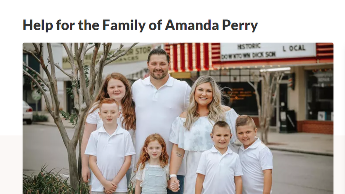 A 36-year-old woman gave birth to a baby boy before dying of the coronavirus about a month later. GOFUNDME SCREENGRAB