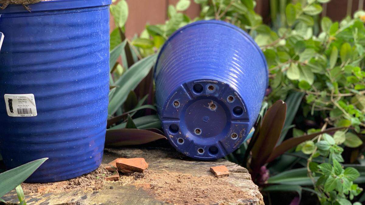 Gusty winds of about 25 mph knocked over some yard items around South Florida, with stronger storms in other parts of Florida. The wind gusts in Miami-Dade are not enough to lead to warnings, however, the National Weather Service in Miami said.