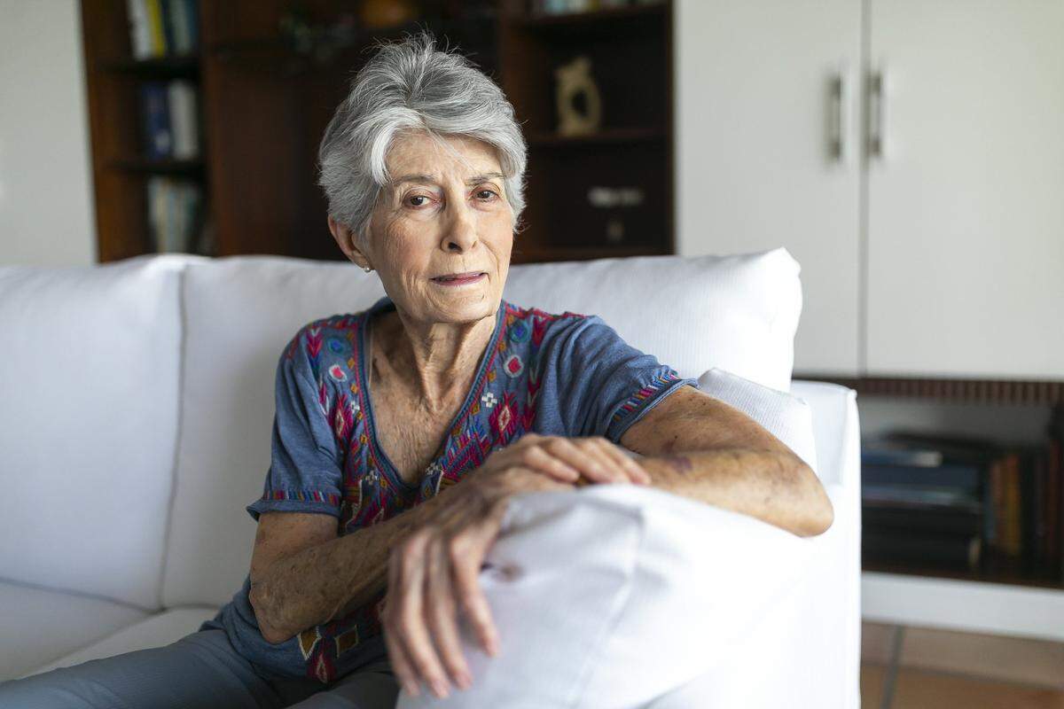 Janet McAliley, a Wish Book donor, is photographed at her home in Coconut Grove, Florida on Friday, Nov. 29, 2019.