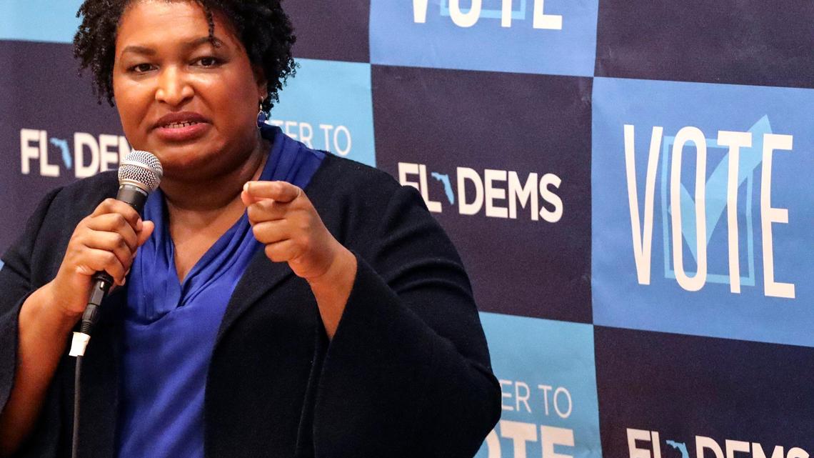 Former Georgia gubernatorial candidate Stacey Abrams outlines Election Day concerns