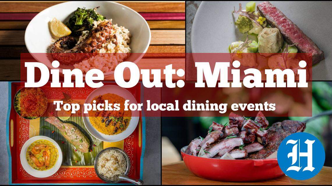 A look at the top upcoming dining events in and around Miami