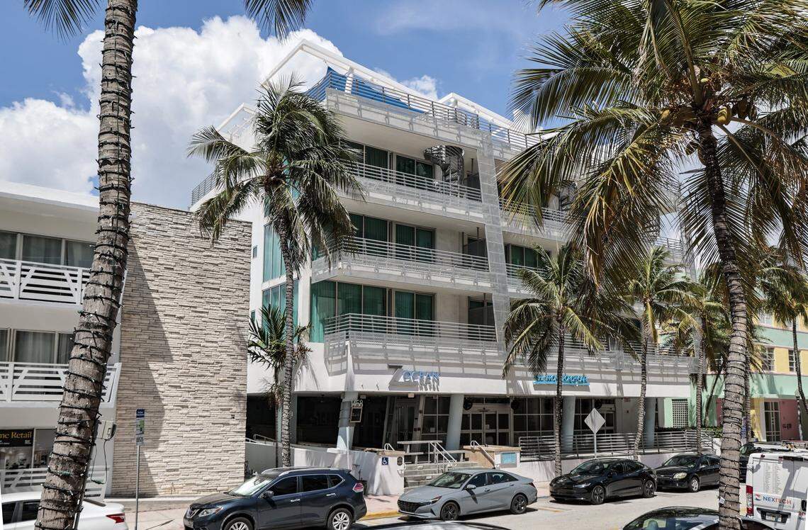 The Z OCEAN HOTEL is closed along Ocean Drive, Wednesday, September 10, 2025 on Miami Beach.